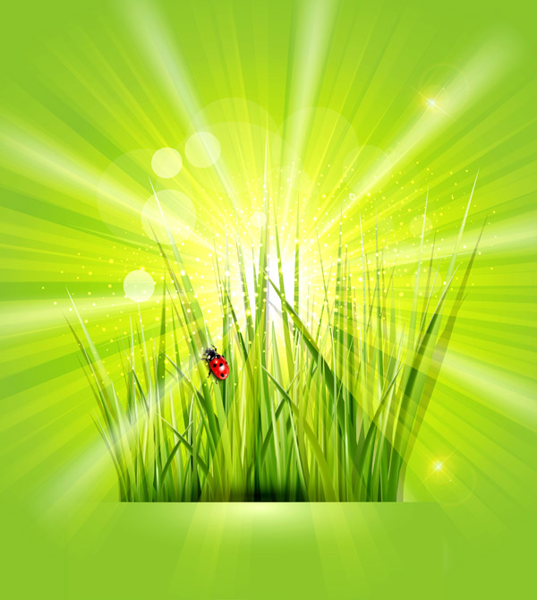 Free Green vector Background