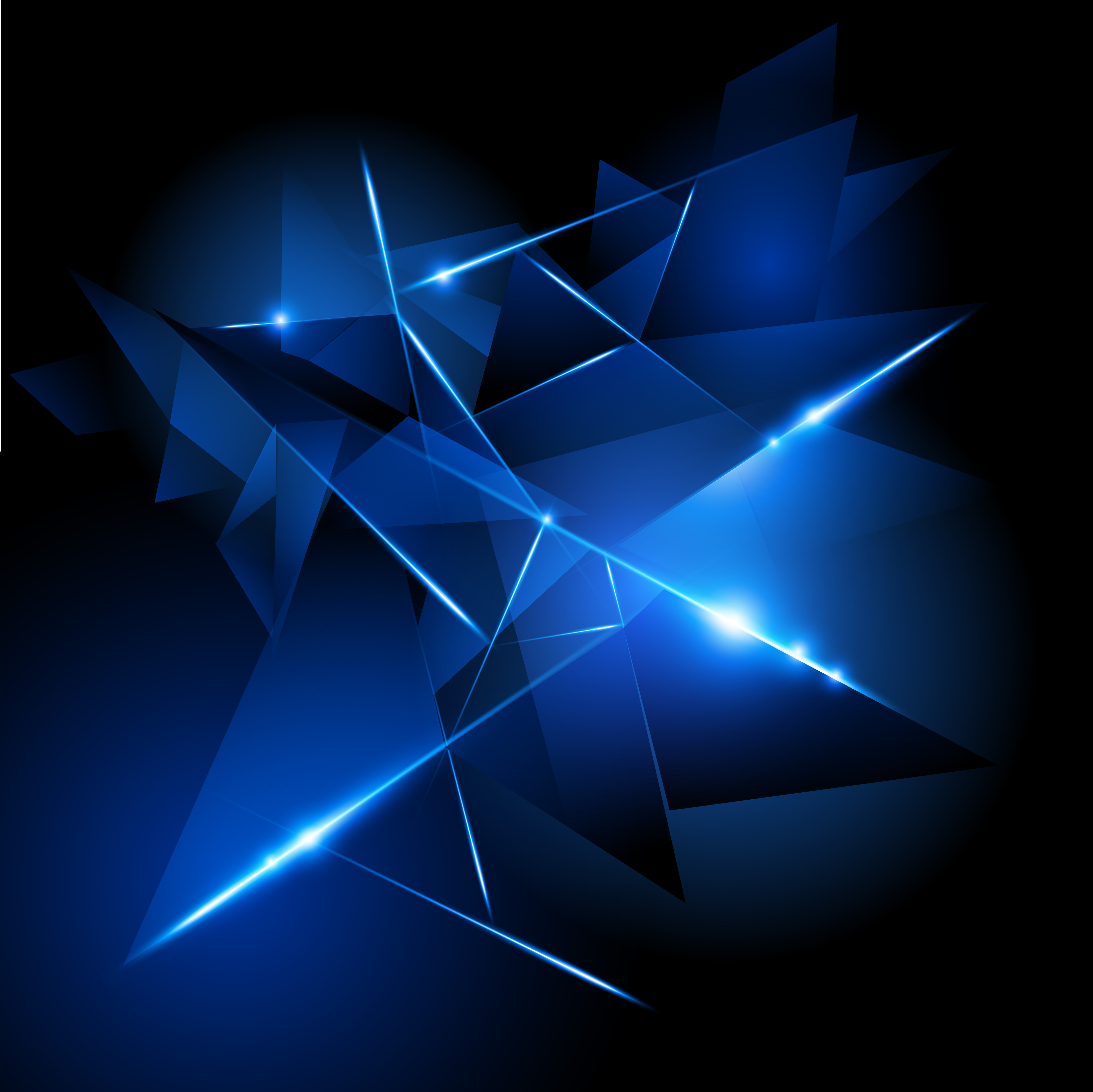 Abstract glow Vector background