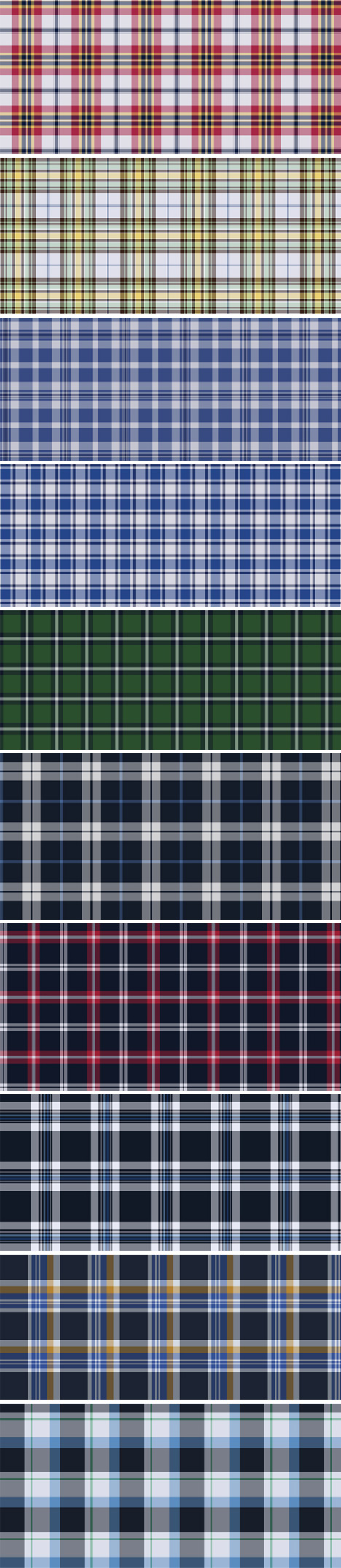 Seamless plaid vector background