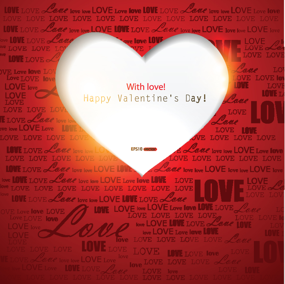 Valentine’s Day greeting cards