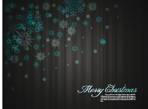 Christmas snowflake background