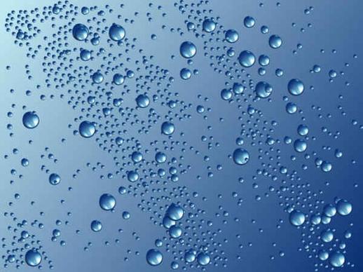 Drops vector background