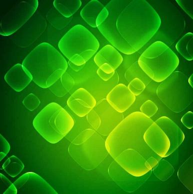 Abstract Vector Green Background