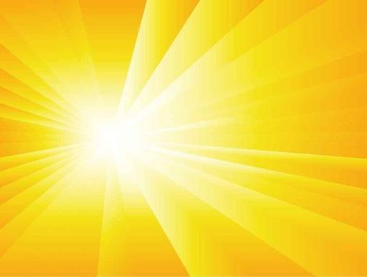 Sun Burst Summer Background