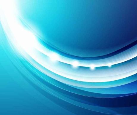 Abstract Blue Smooth Background