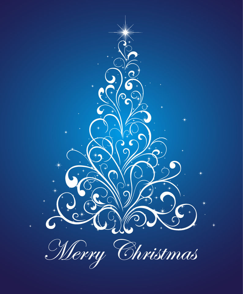 Christmas Tree Vector Illustration 4