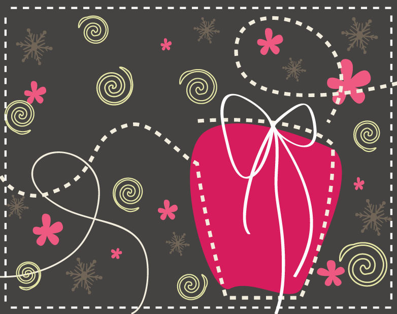 Gift Box Christmas Cute Illustration