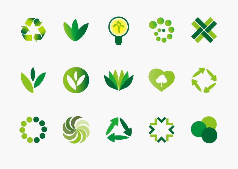 Environment Icons for Bio and Eco