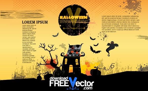 Vector Halloween Poster