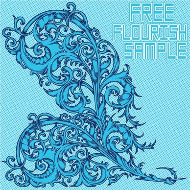 Free Vector Flourish