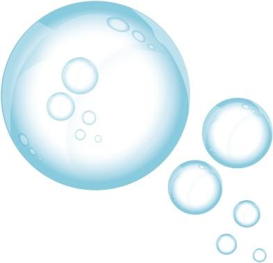 Water Bubbles Vector 