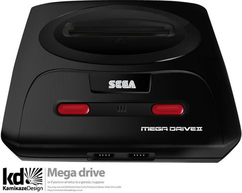 Sega Mega Drive Vector