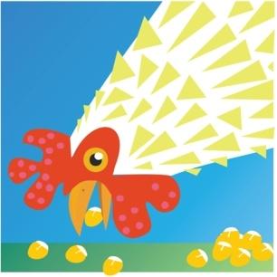 Free chicken Vector