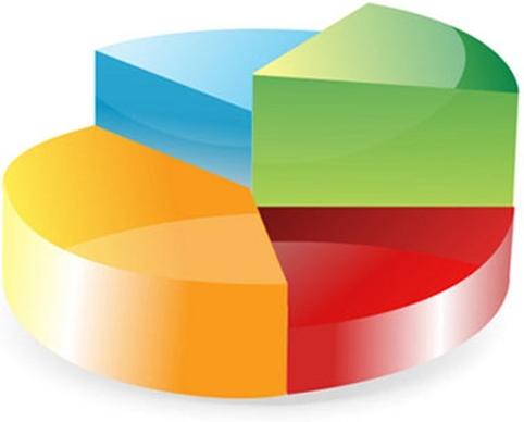 Pie Chart Vector