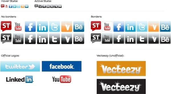 Social Media Icons - Starter Kit