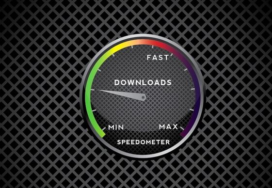 Free Vector Speedometer