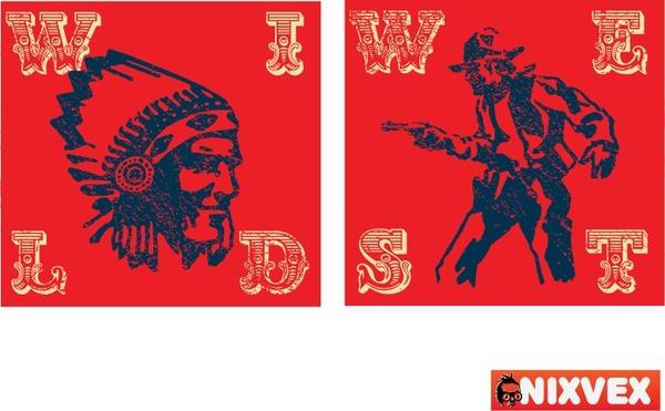 NixVex "Wild West" Free Vector