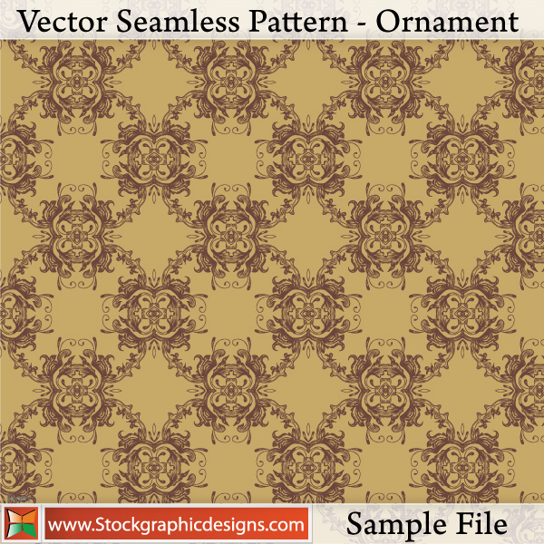 Vector Seamless Pattern-Ornament