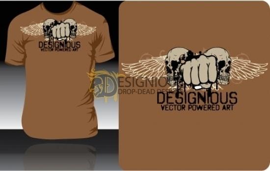 Free vector t-shirt design 3