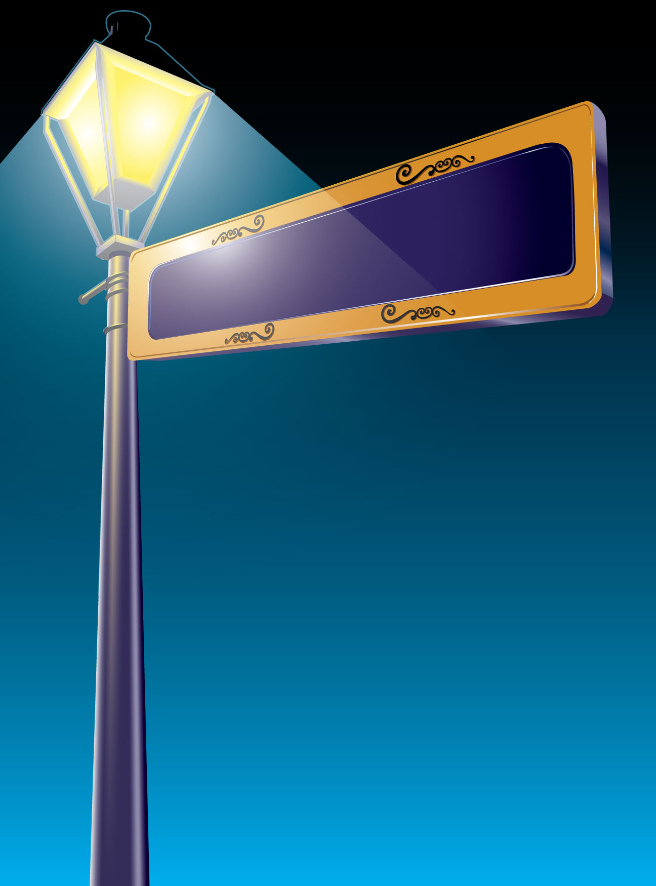 Illustrator Street Sign