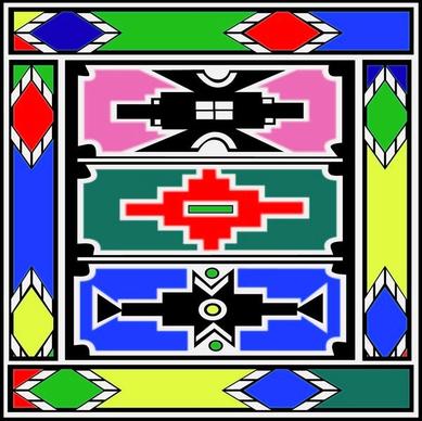 Ndebele Artwork