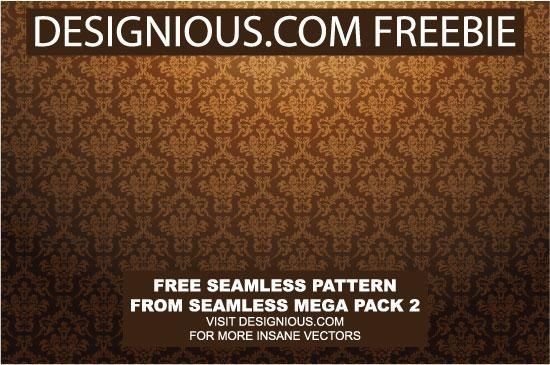 Baroque seamless pattern