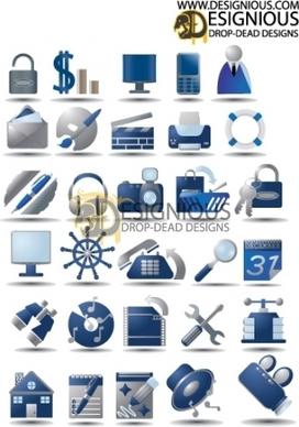 Free Vector Icon Set