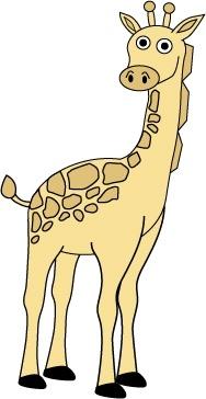 Free Giraffe Vector