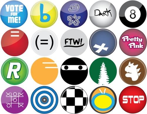 Button Vectors