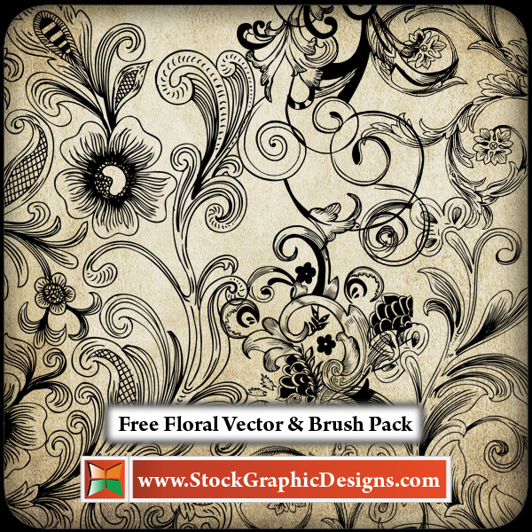 Free Floral Vector Pack