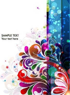 abstract colorful background vector illustration