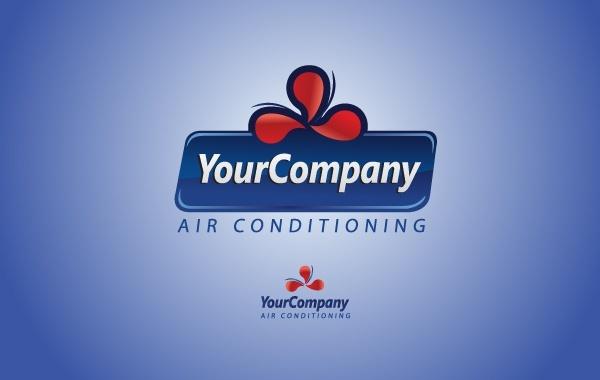 Air Conditioning Logo Template