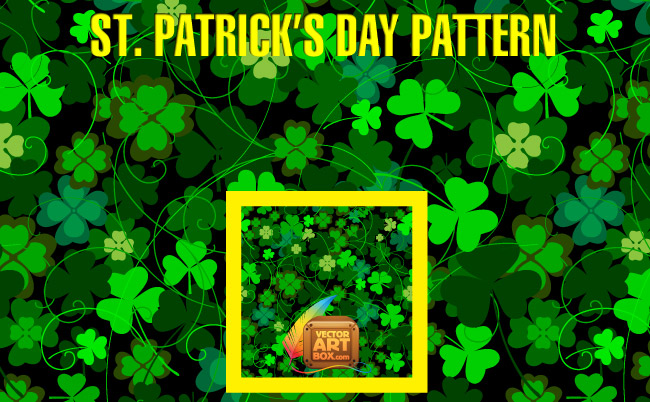 St Patrick's Day Pattern