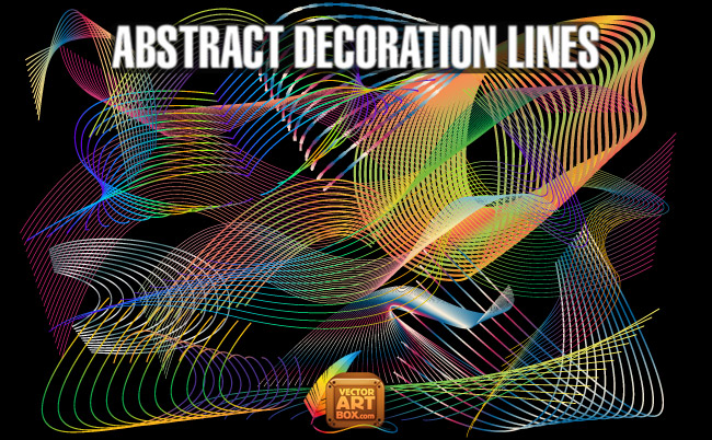 Abstract Decoration Lines