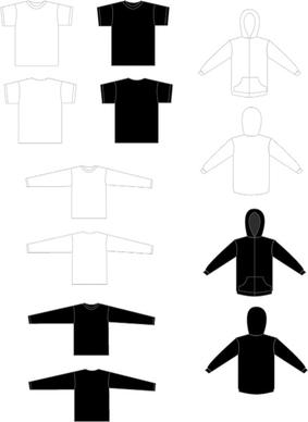 Free T-Shirt and Sweatshirt Template