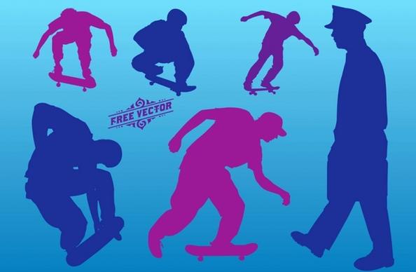 Skateboard Vector Graphics