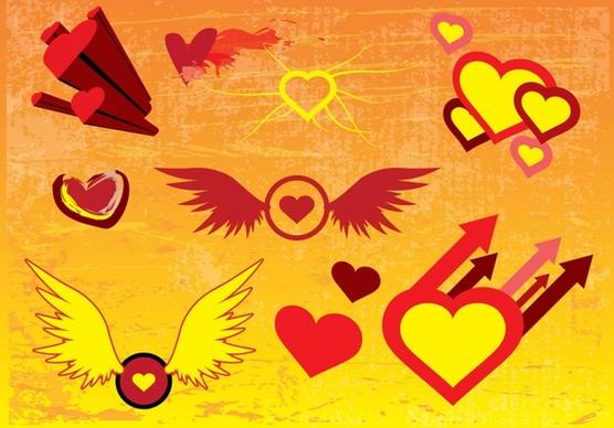 Free Vector Heart Images