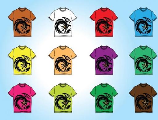 Free T-Shirt Templates Vectors