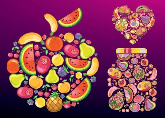 Fruit Vectors