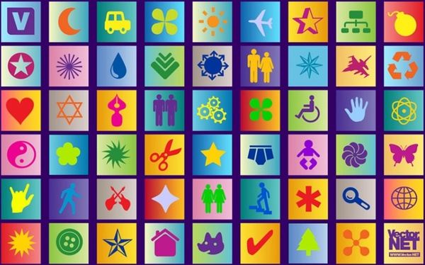 Colorful Icon Vectors