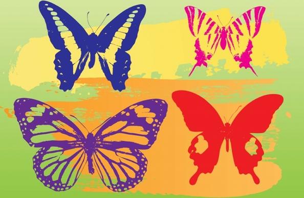 Butterflies Vector Graphics