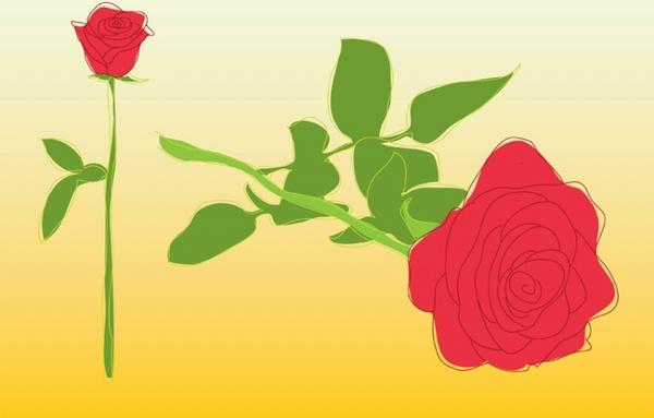 Roses Vector