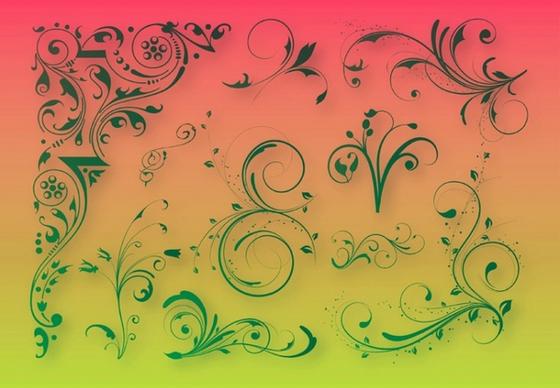 Floral Decoration Graphics