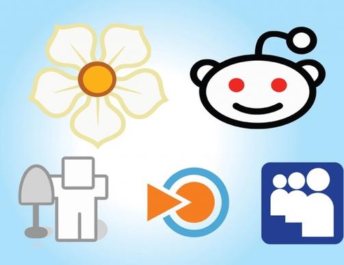 Social Media Icons Set