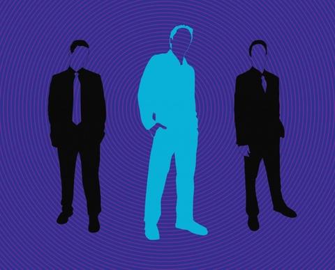 Business Men Silhouettes