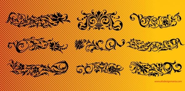 Floral Scrolls