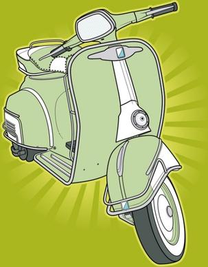 Retro Vespa