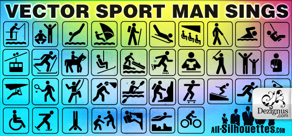 Sport Man Signs