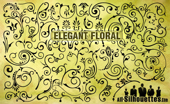 Vector Elegant Florals