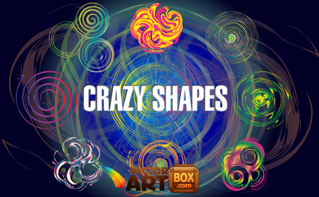 Vector Crazy Shapes